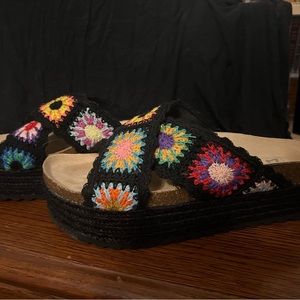 Dirty Laundry platform sandal